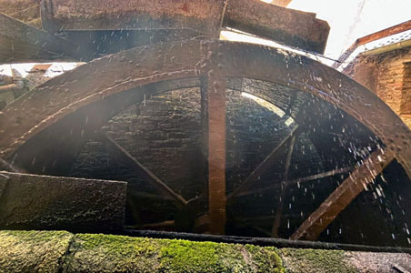 Wasserrad der Mosenmühle | ©mohr_2026