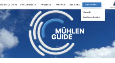 Neue RMDZ Internetseite mit dem Bereich Ausbildung