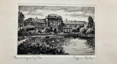 Ansicht der Böninger Mühle Duisburg vermutlich um 1937